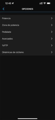 Garmin - Estimación potencia en carrera