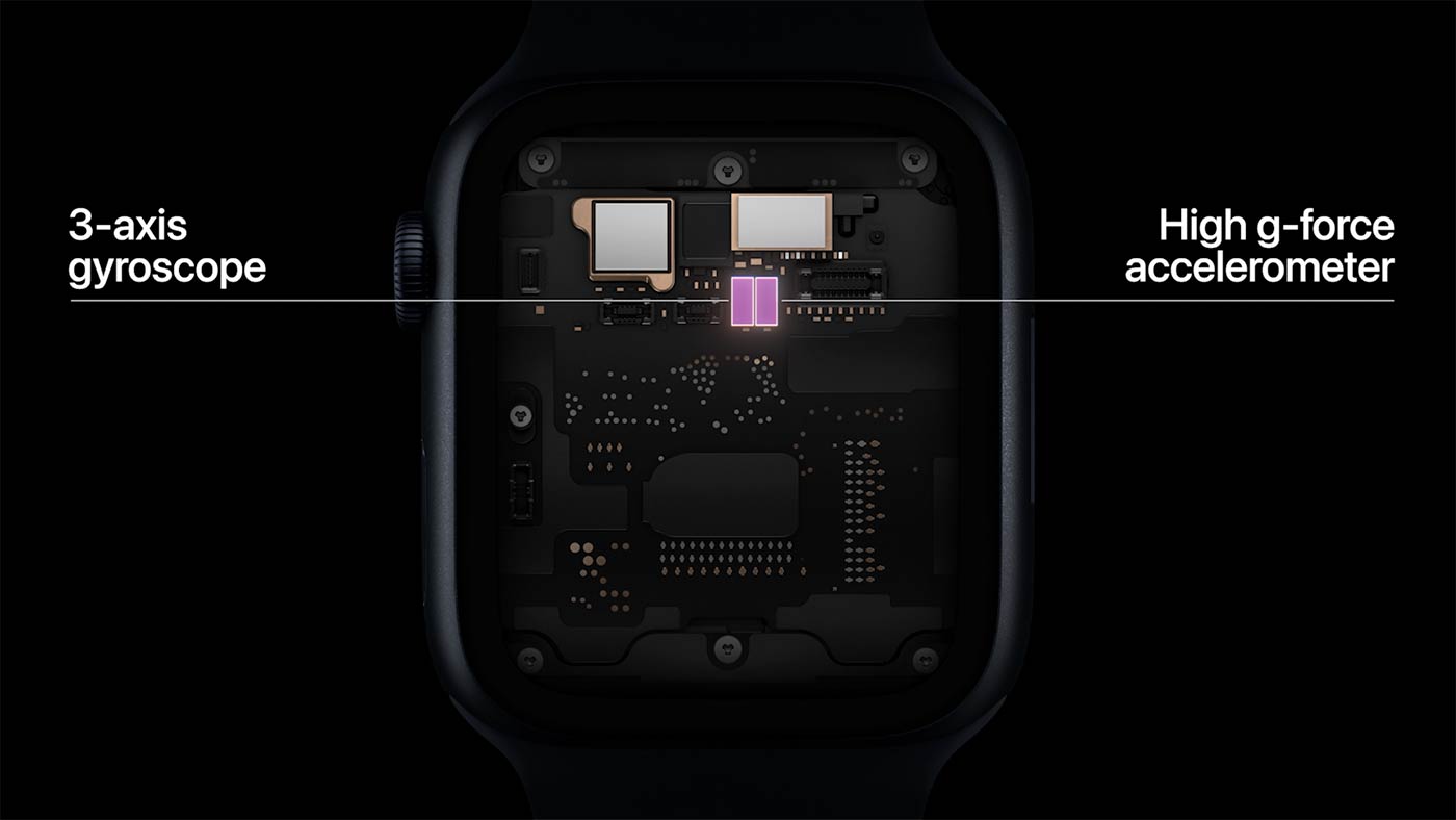 Apple Watch Series 8 - Sensors