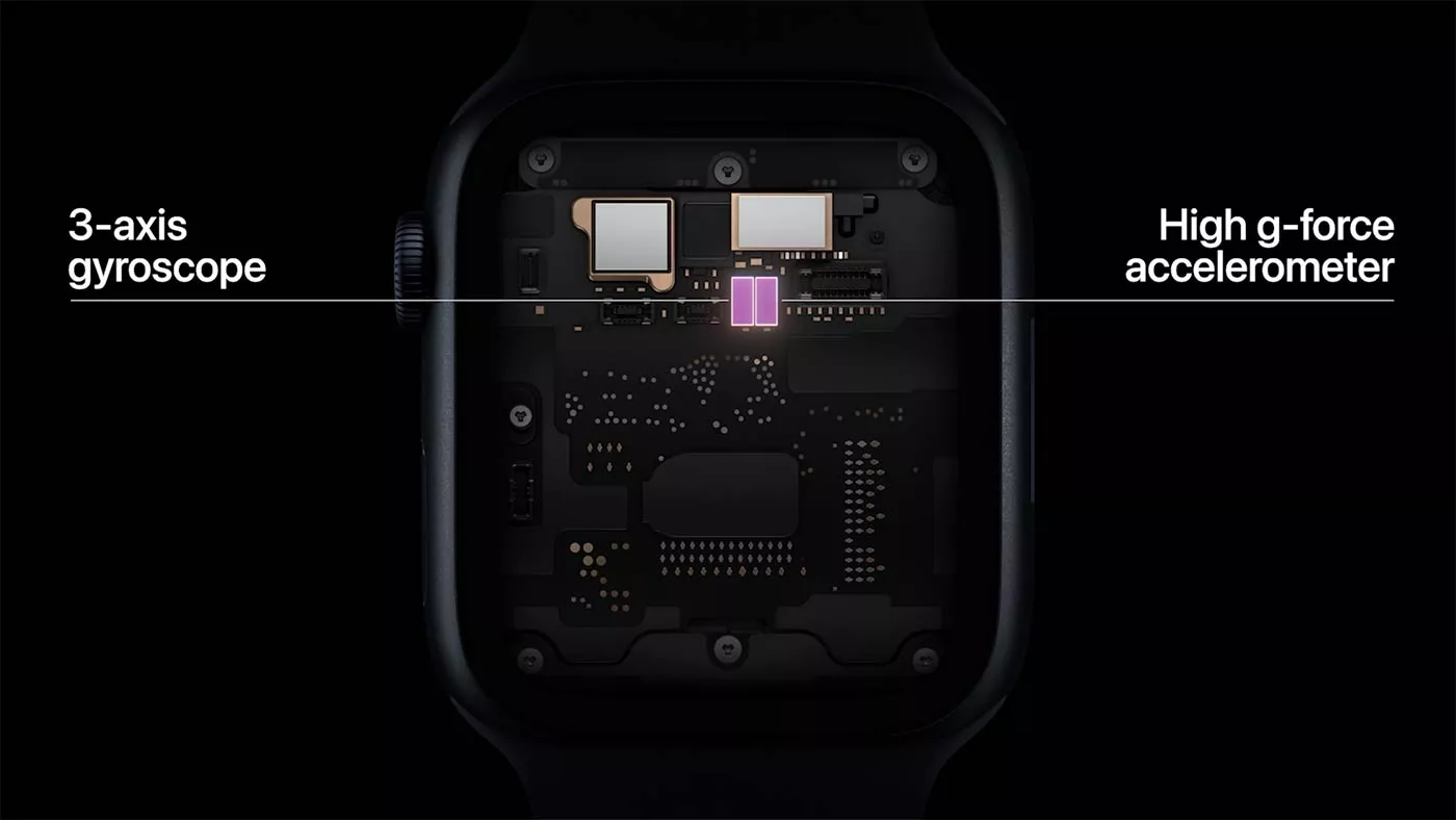 Apple Watch Series 8 - Sensores