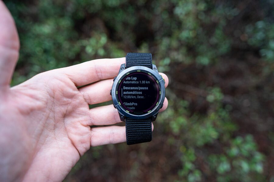 Garmin Enduro 2 - Descanso automático