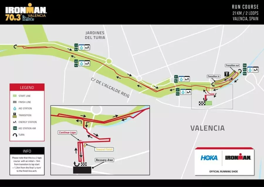 Carrera Ironman 70.3 Valencia