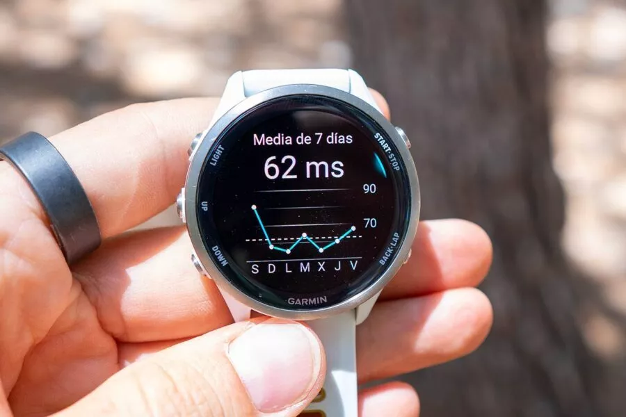 Garmin Forerunner 970 - Variabilidad Frecuencia Cardíaca