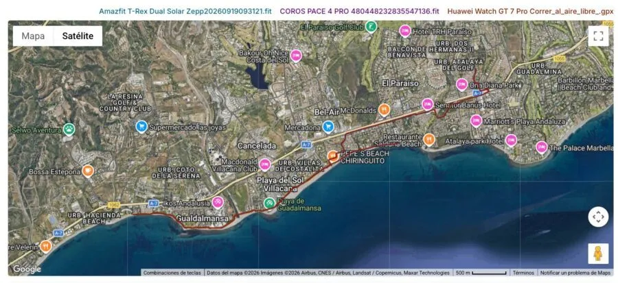 COROS PACE 4 Pro: review, opinión y diferencias con PACE 4 38 GPS Amazfit T-Rex Dual Solar