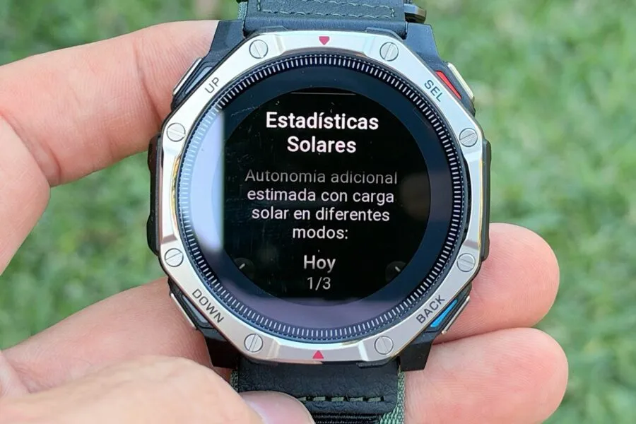 Amazfit T-Rex Dual Solar, análisis y opinión. El primer AMOLED con carga solar 6 Amazfit T-Rex Dual Solar