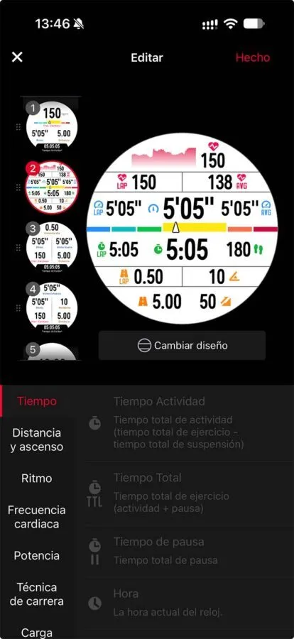 COROS PACE 4 Pro: review, opinión y diferencias con PACE 4 3 COROS PACE 4 Pro 13 datos pantalla