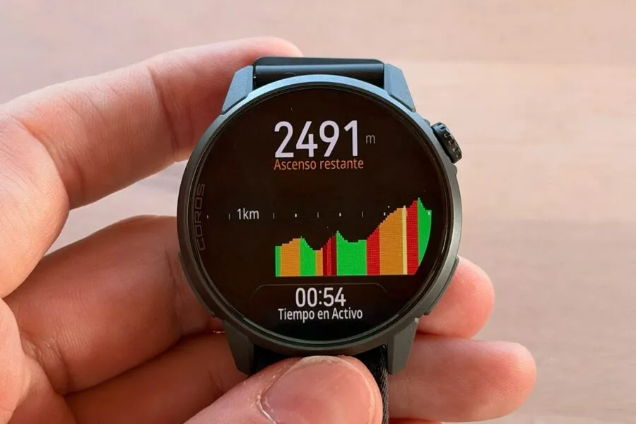 COROS PACE 4 Pro: review, opinión y diferencias con PACE 4 33 COROS PACE 4 Pro guía de subidas