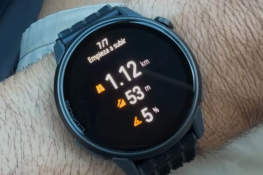 COROS PACE 4 Pro: review, opinión y diferencias con PACE 4 35 COROS PACE 4 Pro notificación ascenso