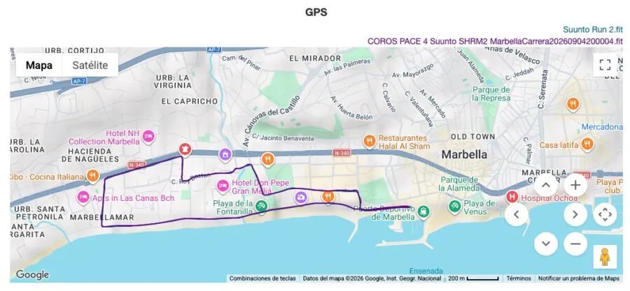Suunto Run 2, ahora con mapas. Review y opinión 24 GPS Suunto Run 2