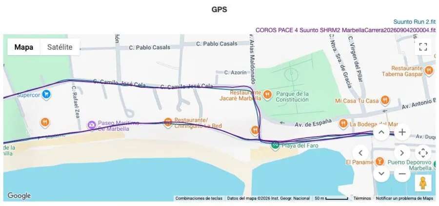 Suunto Run 2, ahora con mapas. Review y opinión 25 GPS Suunto Run 2