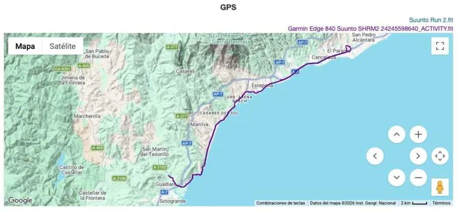 Suunto Run 2, ahora con mapas. Review y opinión 27 GPS Suunto Run 2