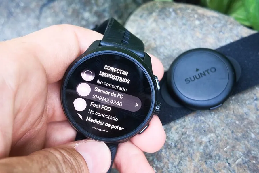 Suunto Run 2, ahora con mapas. Review y opinión 7 Suunto Run 2 sensores