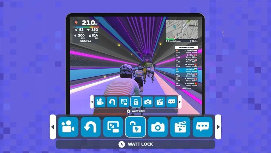 Zwift Ride v2. Más ajustes y geometría rediseñada. Novedades y precio. 6 Zwift Watt Lock