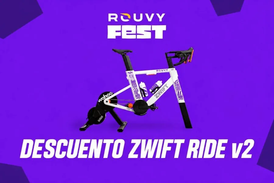 Zwift Ride V2 ROUVY Edition | 200€ de descuento en ROUVY FEST